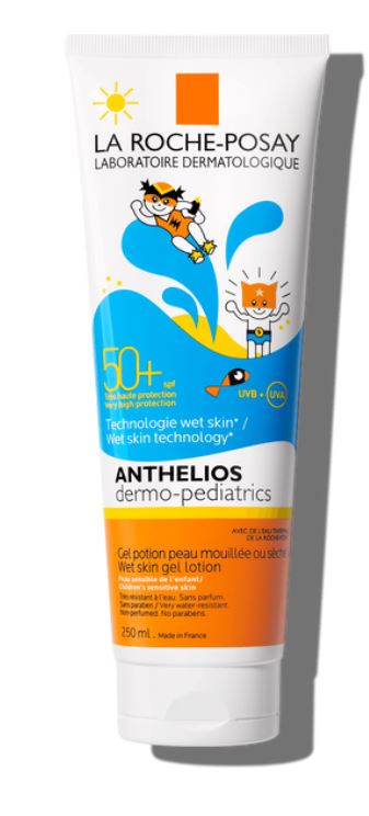 ANTHELIOS GEL PELLE BAGNATA BAMBINO 50+ 200 ML PAPERPACK - Farmadott.it
