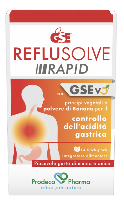 GSE REFLUSOLVE RAPID 14 STICK PACK - Farmadott.it