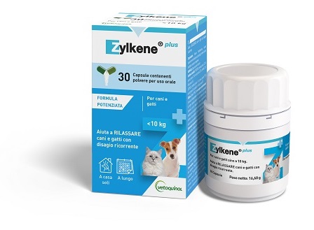 ZYLKENE PLUS CANI/GATTI 10 KG 30 CAPSULE - Farmadott.it