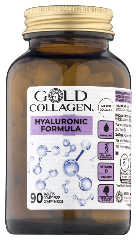 GOLD COLLAGEN HYALURONIC 90 COMPRESSE - Farmadott.it