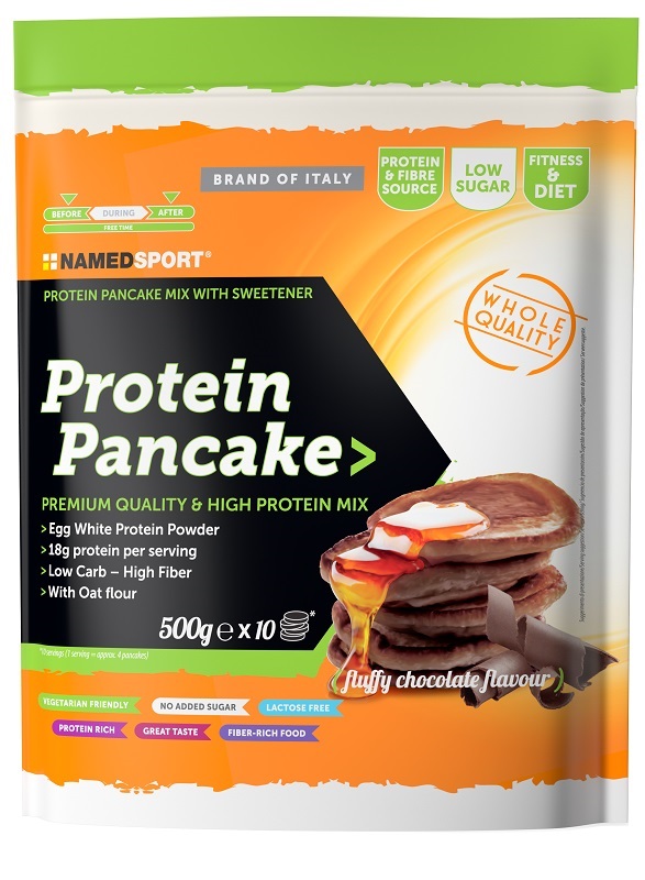PROTEIN PANCAKE FLUFFY CHOCOLATE 500 G - Farmadott.it