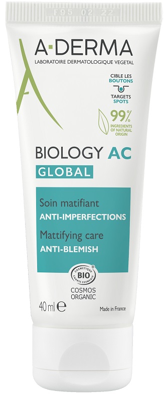 ADERMA BIOLOGY AC GLOBAL TRATTAMENTO OPACIZZANTE ANTI IMPERFEZIONI 40 ML - Farmadott.it