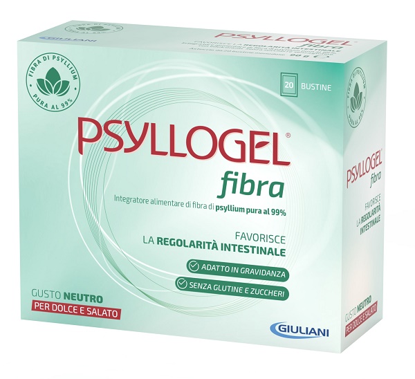 PSYLLOGEL FIBRA NEUTRO 20 BUSTINE - Farmadott.it