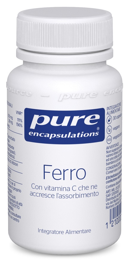PURE ENCAPSULATIONS FERRO 30 CAPSULE - Farmadott.it