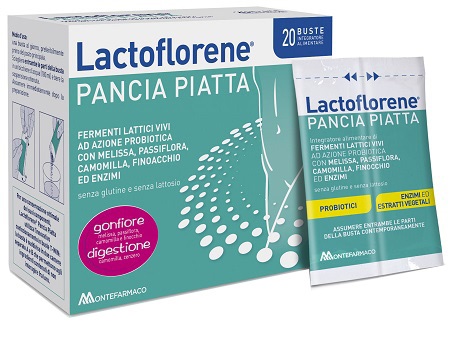 LACTOFLORENE PANCIA PIATTA 20 BUSTINE - Farmadott.it