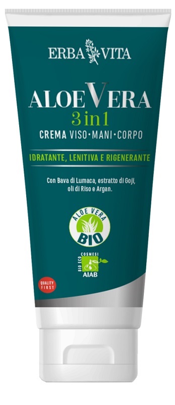 ALOE VERA CREMA 3 IN 1 BIO AIAB 200 ML - Farmadott.it