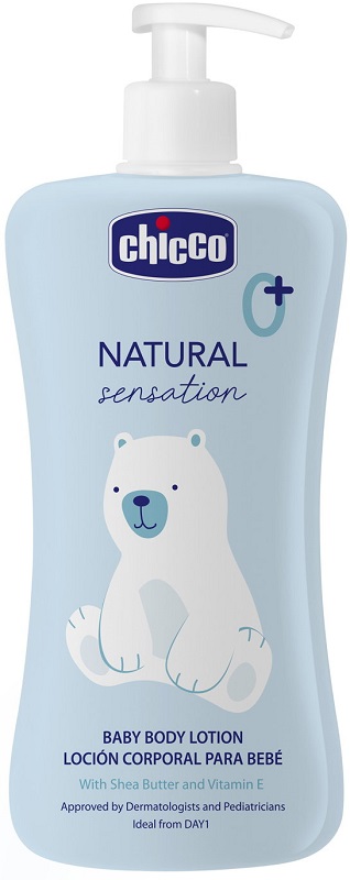 CHICCO NATURAL SENSATION CREMA CORPO 500 ML - Farmadott.it