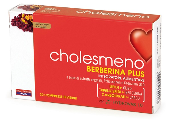 CHOLESMENO BERBERINA PLUS 30 COMPRESSE - Farmadott.it