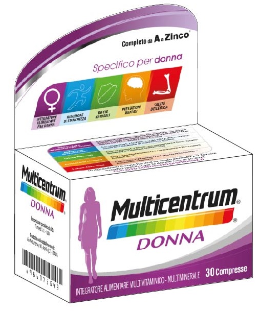 MULTICENTRUM DONNA 30 COMPRESSE - Farmadott.it