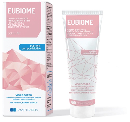EUBIOME CREMA IDRATANTE RIEQUILIBRANTE PELLI SENSIBILI ARROSSATE TENDENZA ATOPICA 150 ML - Farmadott.it