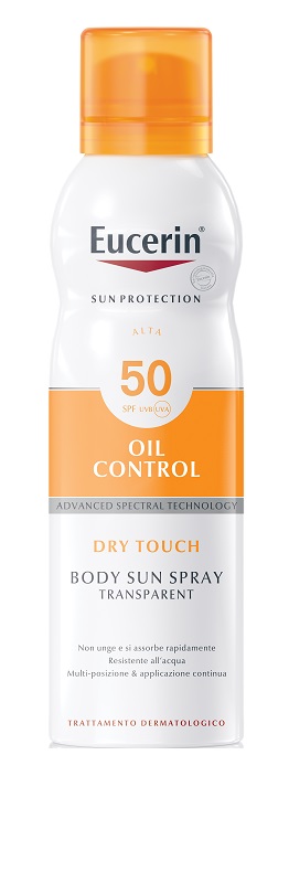 EUCERIN SUN SPRAY TOCCO SECCO SPF50 200 ML - Farmadott.it
