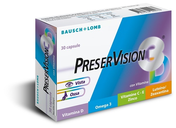 PRESERVISION 3D 30 CAPSULE MOLLI - Farmadott.it