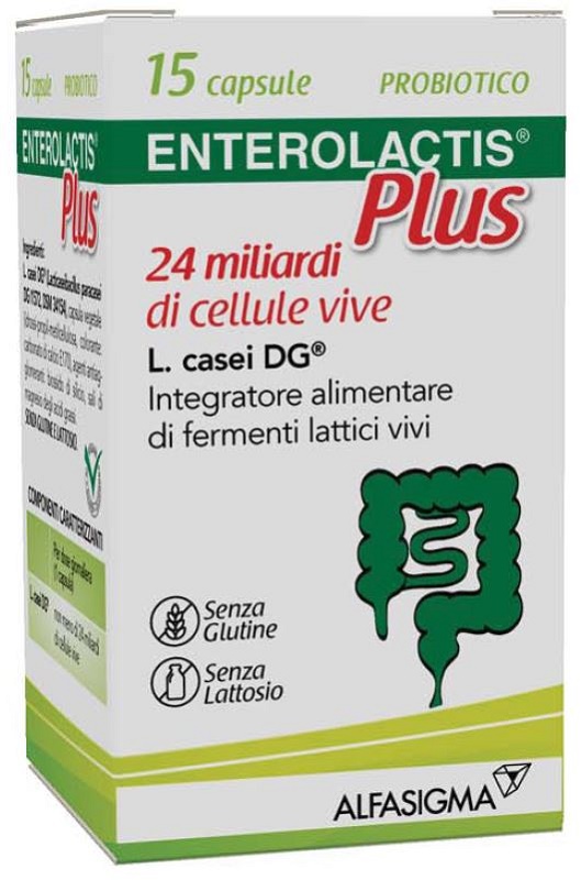 ENTEROLACTIS PLUS 15 CAPSULE - Farmadott.it