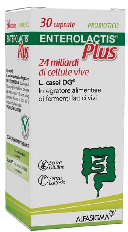 ENTEROLACTIS PLUS 30 CAPSULE - Farmadott.it