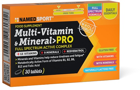 MULTI-VITAMIN&MINERAL PRO 30 COMPRESSE - Farmadott.it