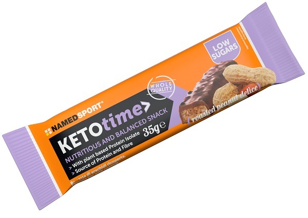KETOTIME BAR ROASTED PEANUT 35 G - Farmadott.it
