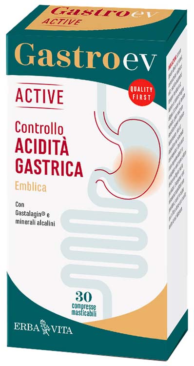 GASTRO EV ACTIVE 30 COMPRESSE - Farmadott.it