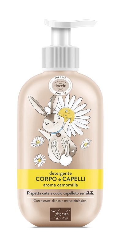 FIOCCHI DI RISO DETERGENTE CORPO CAPELLI CAMOMILLA SPECIAL 400 ML - Farmadott.it