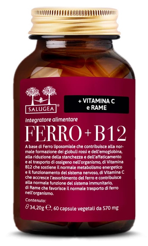 SALUGEA FERRO + B12 60 CAPSULE - Farmadott.it