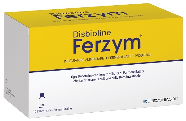 DISBIOLINE FERZYM 10 FLACONCINI DA 8 ML - Farmadott.it