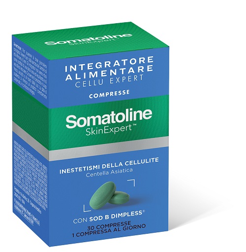 SOMATOLINE INTEGRATORE CELLULITE EXPERT 30 COMPRESSE - Farmadott.it