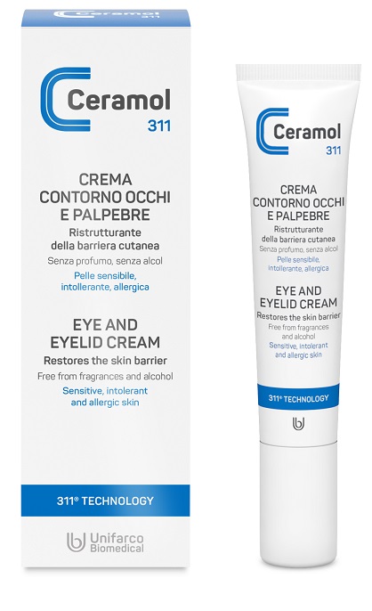 CERAMOL CREMA CONTORNO OCCHI E PALPEBRE 15 ML - Farmadott.it