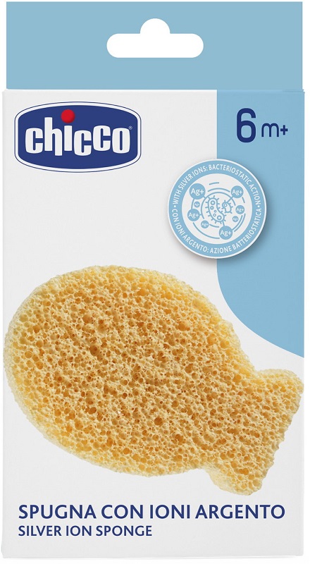 CHICCO SPUGNA IONI ARGENTO - Farmadott.it