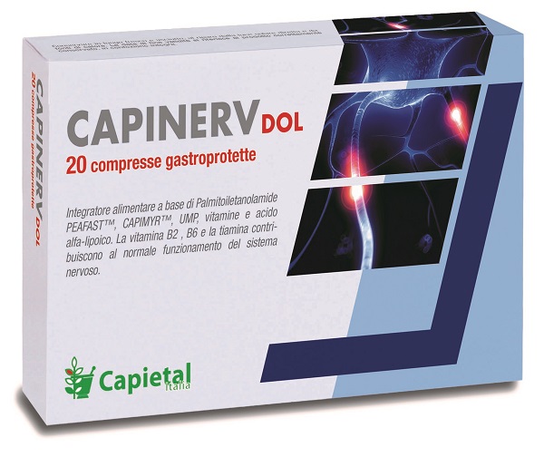CAPINERV DOL 20 COMPRESSE GASTROPROTETTE - Farmadott.it
