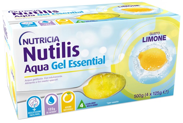 NUTILIS AQUA GEL LIMONE 4 PEZZI DA 125 G - Farmadott.it