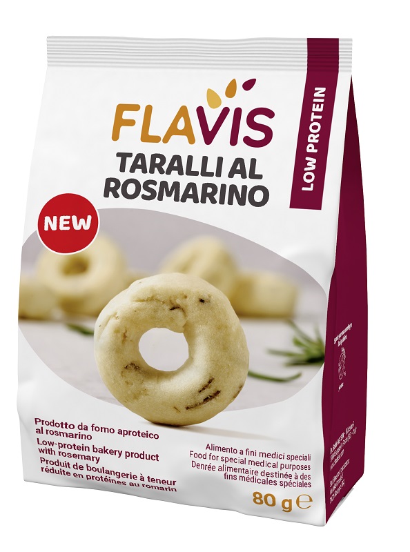 FLAVIS TARALLI ROSMARINO 80 G - Farmadott.it
