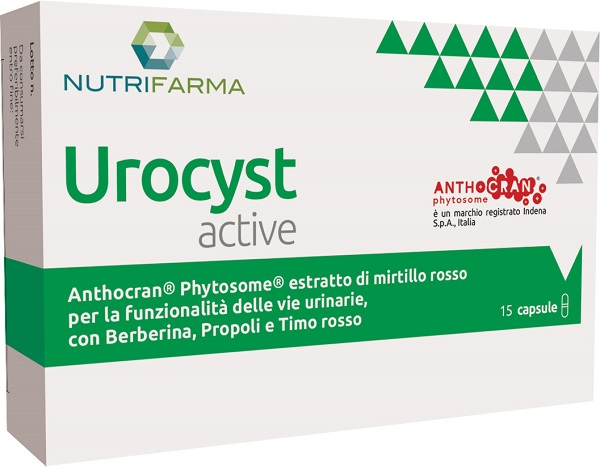 NUTRIFARMA UROCYST ACTIVE 15 CAPSULE - Farmadott.it