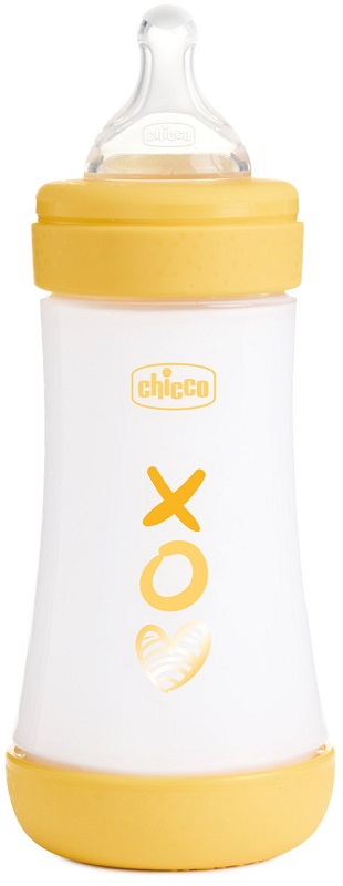 CHICCO BIBERON P5 240ML MED SILICONE UNI - Farmadott.it