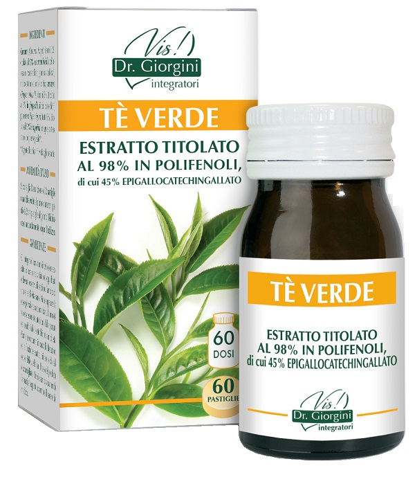 TE VERDE ESTRATTO TITOLATO 30 G 60 PASTIGLIE - Farmadott.it