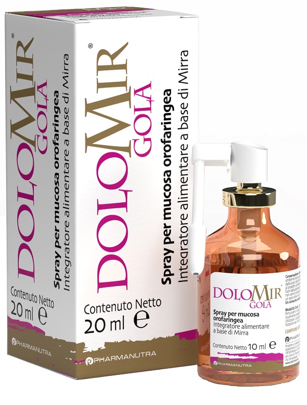DOLOMIR GOLA SPRAY 20 ML - Farmadott.it