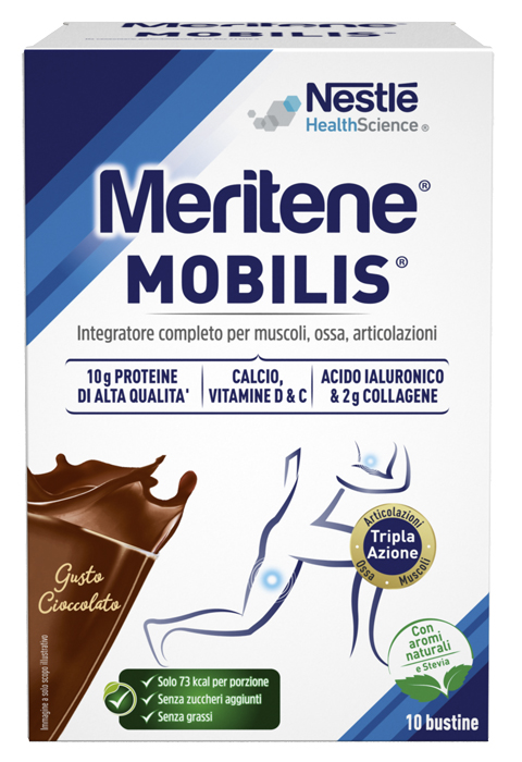 MERITENE MOBILIS CHOCOLATE 8 10 BUSTINE - Farmadott.it