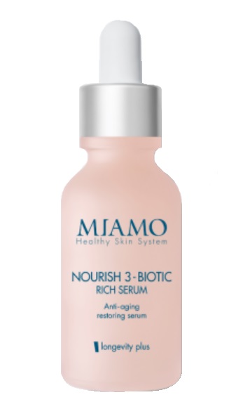 MIAMO LONGEVITY PLUS NOURISH 3 BIOTIC RICH SERUM 30 ML - Farmadott.it