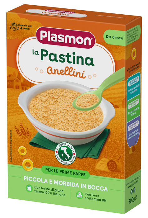 PLASMON PASTA ANELLINI 300 G - Farmadott.it