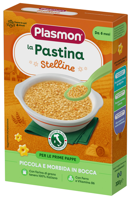 PLASMON PASTA STELLINE 300 G - Farmadott.it