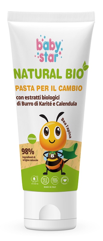 BABYSTAR PASTA CAMBIO PROTETTIVA NATURAL BIO 100 ML - Farmadott.it