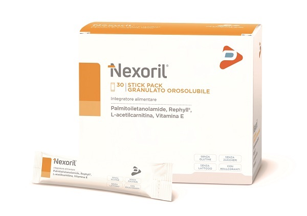 NEXORIL 30 STICK PACK GRANULATO OROSOLUBILE CON EDULCORANTI SENZA GLUTINE SENZA LATTOSIO SENZA ZUCCHERI - Farmadott.it