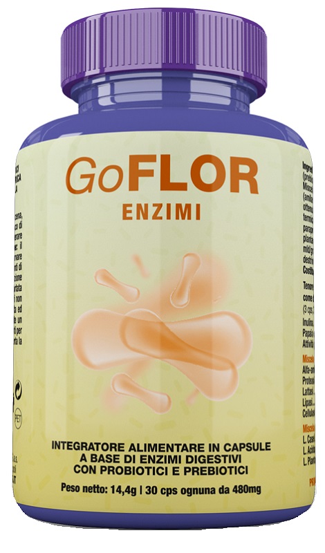 GOFLOR ENZIMI 30 CAPSULE - Farmadott.it