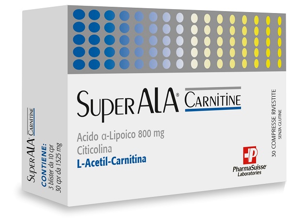 SUPERALA CARNITINE 30 COMPRESSE - Farmadott.it