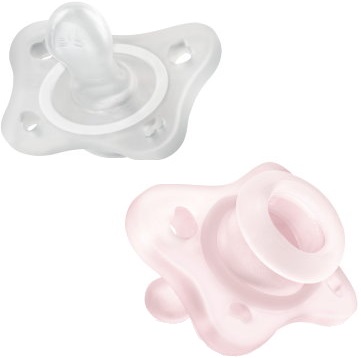 CHICCO GOMMOTTO MINI ROSA 0-2M 2 PEZZI - Farmadott.it