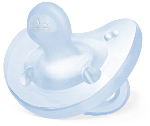 CHICCO GOMMOTTO SILICONE AZZURRO 2-6 MESI 1 PEZZO - Farmadott.it