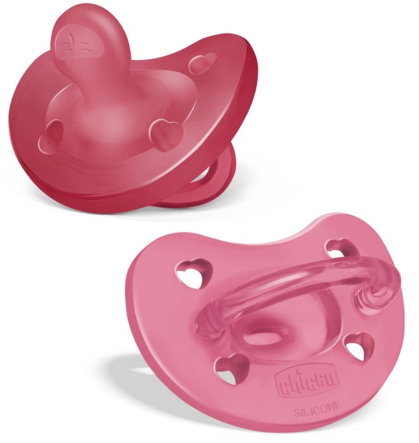 CHICCO GOMMOTTO SILICONE ROSA 16-36 MESI 2 PEZZI - Farmadott.it