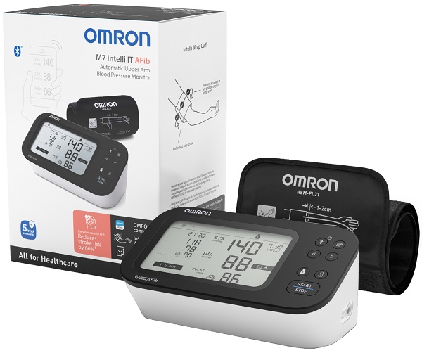 SFIGMOMANOMETRO DA BRACCIO OMRON M7 INTELLI AFIB - Farmadott.it