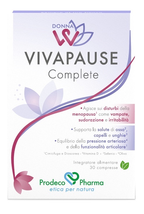 DONNAW VIVAPAUSE COMPLETE 30 COMPRESSE - Farmadott.it