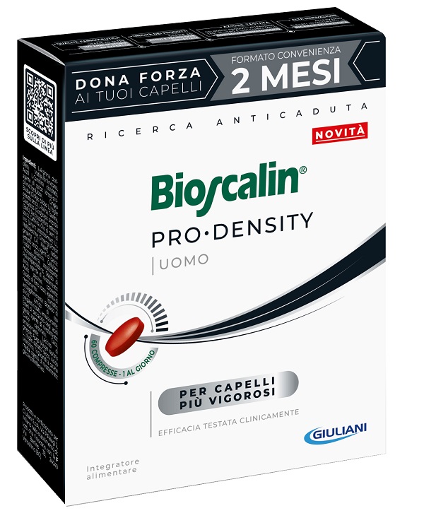 BIOSCALIN PRO DENSITY UOMO 60 COMPRESSE - Farmadott.it