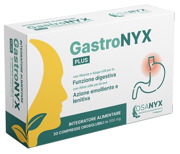 GASTRONYX PLUS 30 COMPRESSE OROSOLUBILI - Farmadott.it