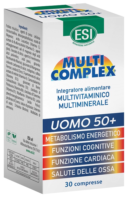 ESI MULTICOMPLEX UOMO 50+ 30 COMPRESSE - Farmadott.it
